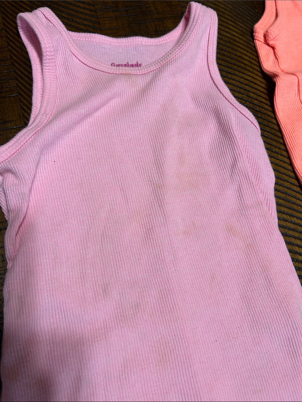Garanimals Ribbed Tank Tops in Pink & Coral - Picture 5 of 6